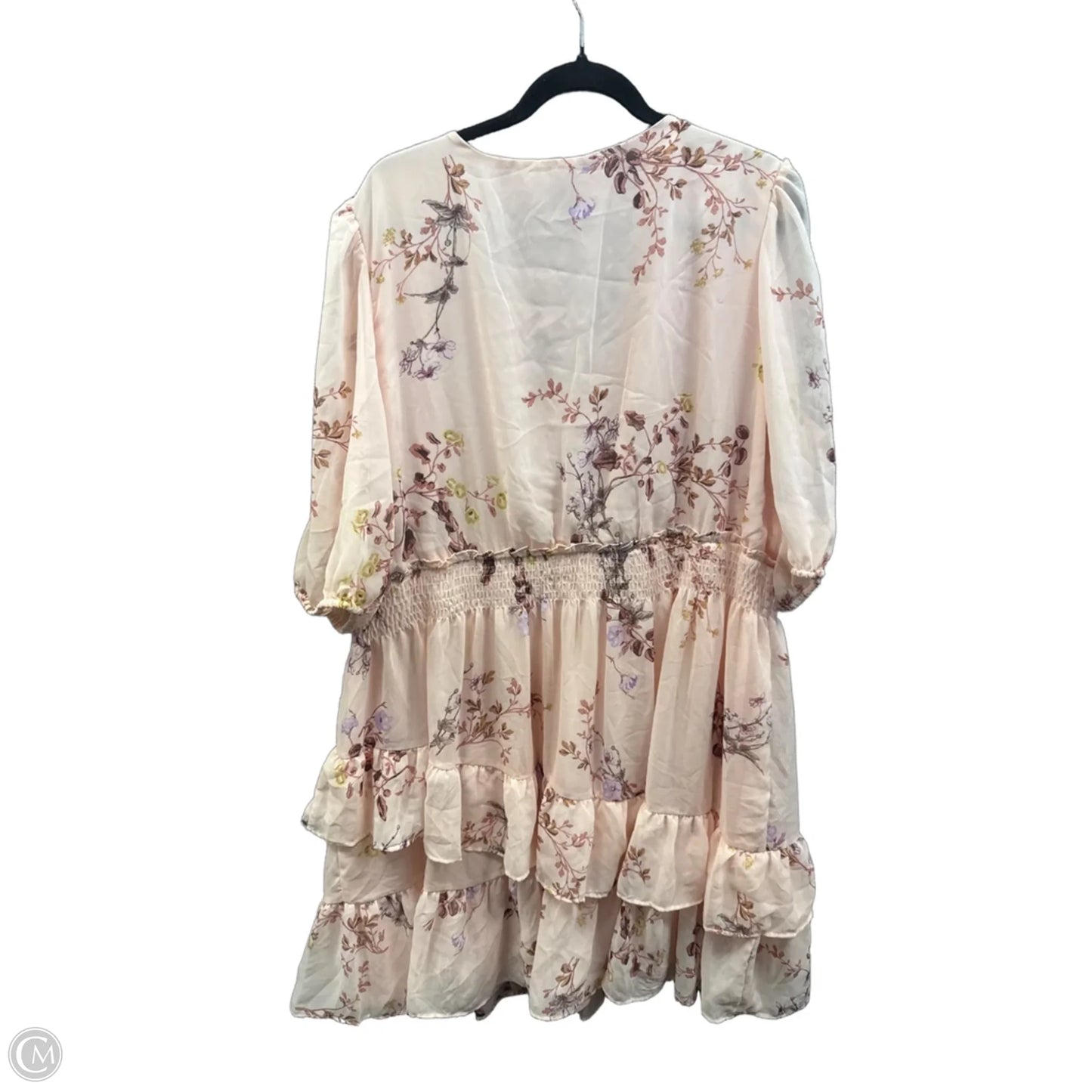 Dress Casual Midi By Taylor In Pink, Size: 3x