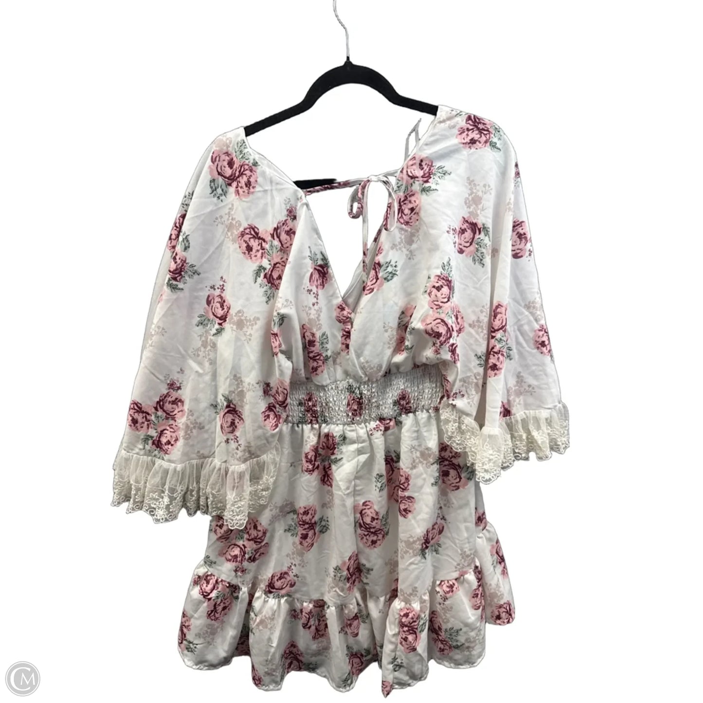 Dress Casual Midi By Blush In Floral Print, Size: 2x