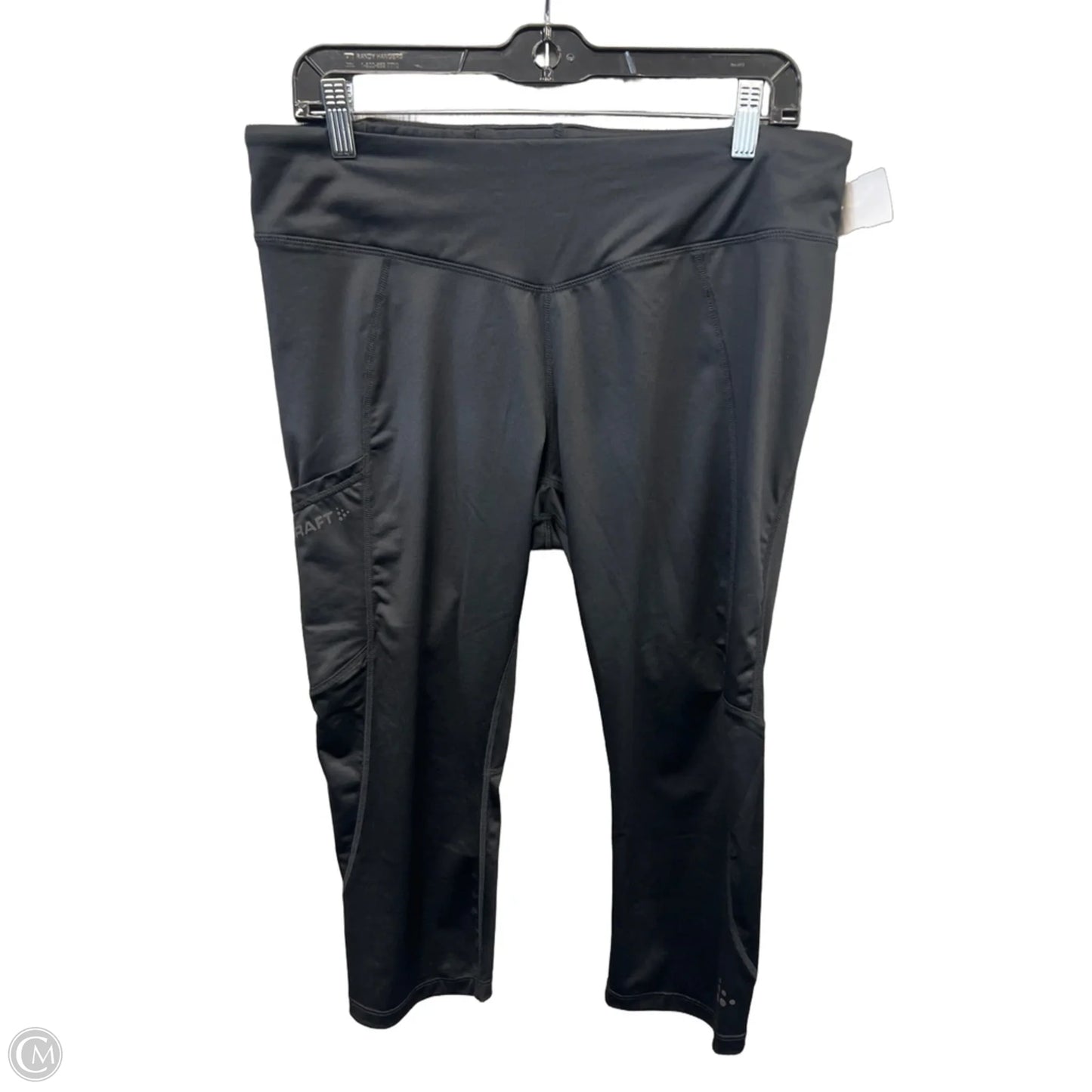 Athletic Leggings By Clothes Mentor In Black, Size: Xl