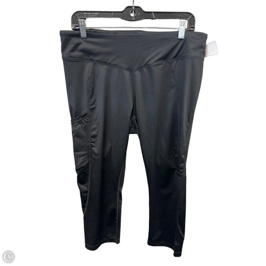 Athletic Leggings By Clothes Mentor In Black, Size: Xl