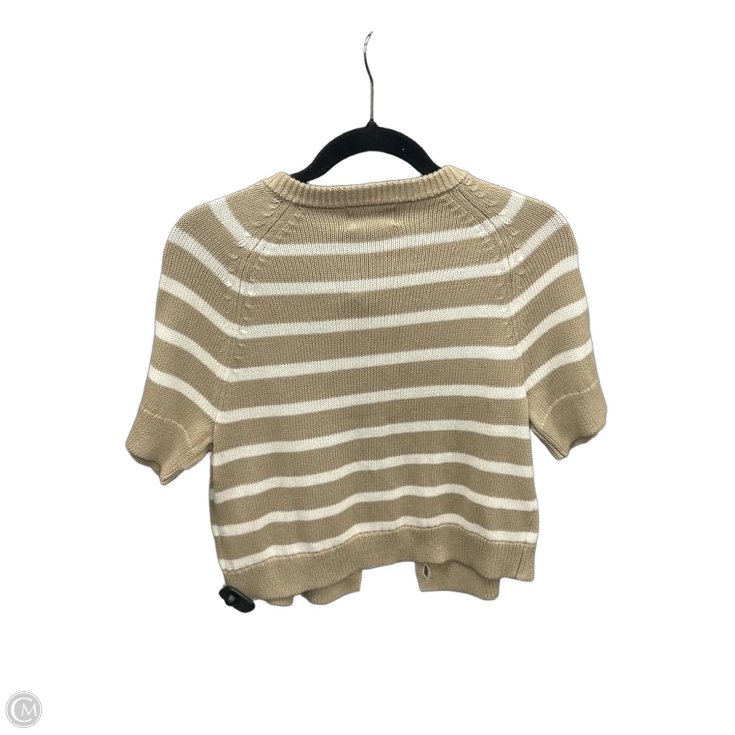 Top Short Sleeve By Universal Thread In Striped Pattern, Size: Xs