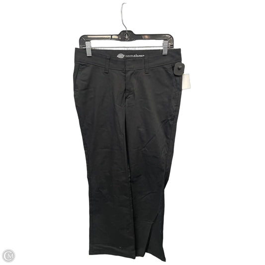 Jeans Straight By Dickies In Black Denim, Size: 6