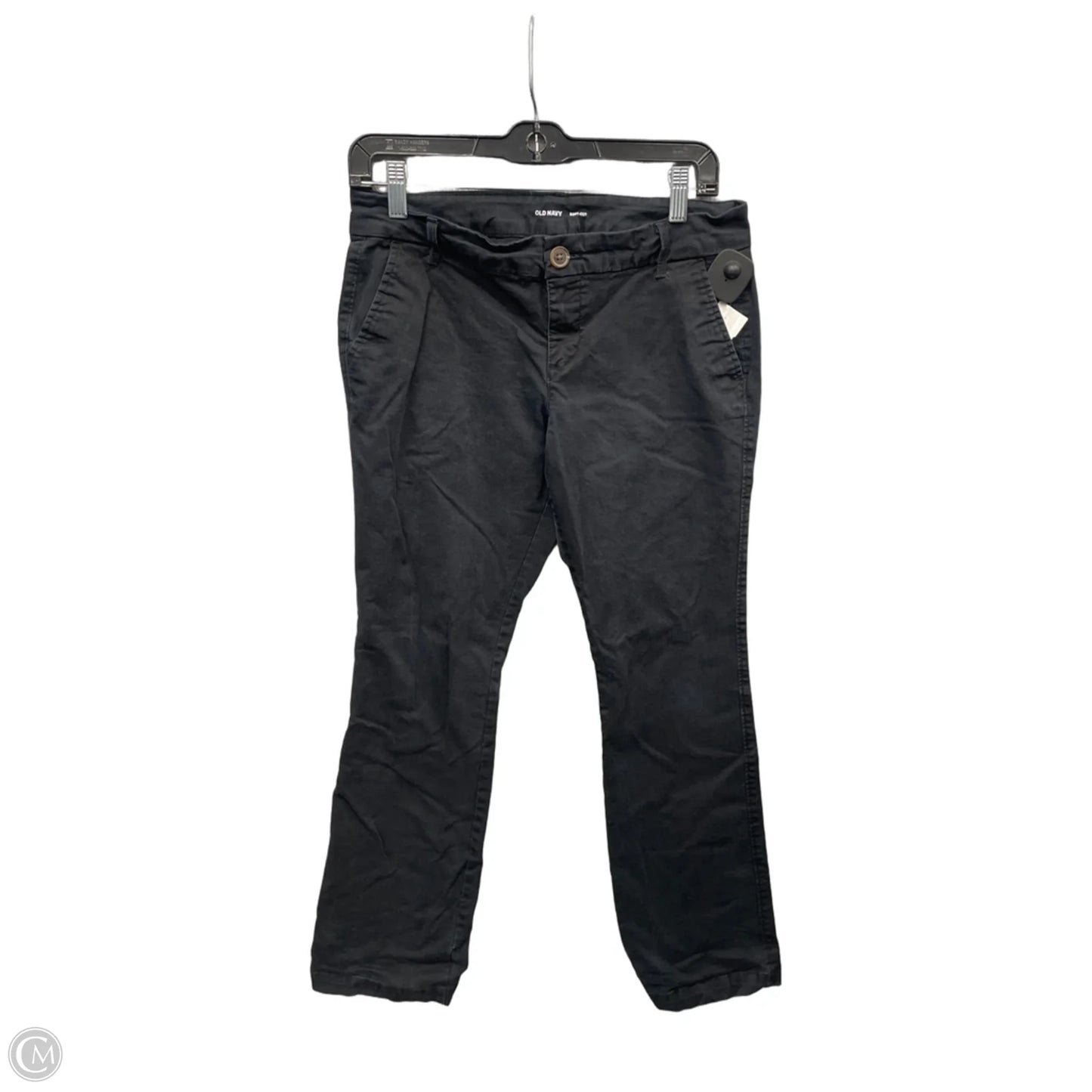 Jeans Boot Cut By Old Navy In Black Denim, Size: 4