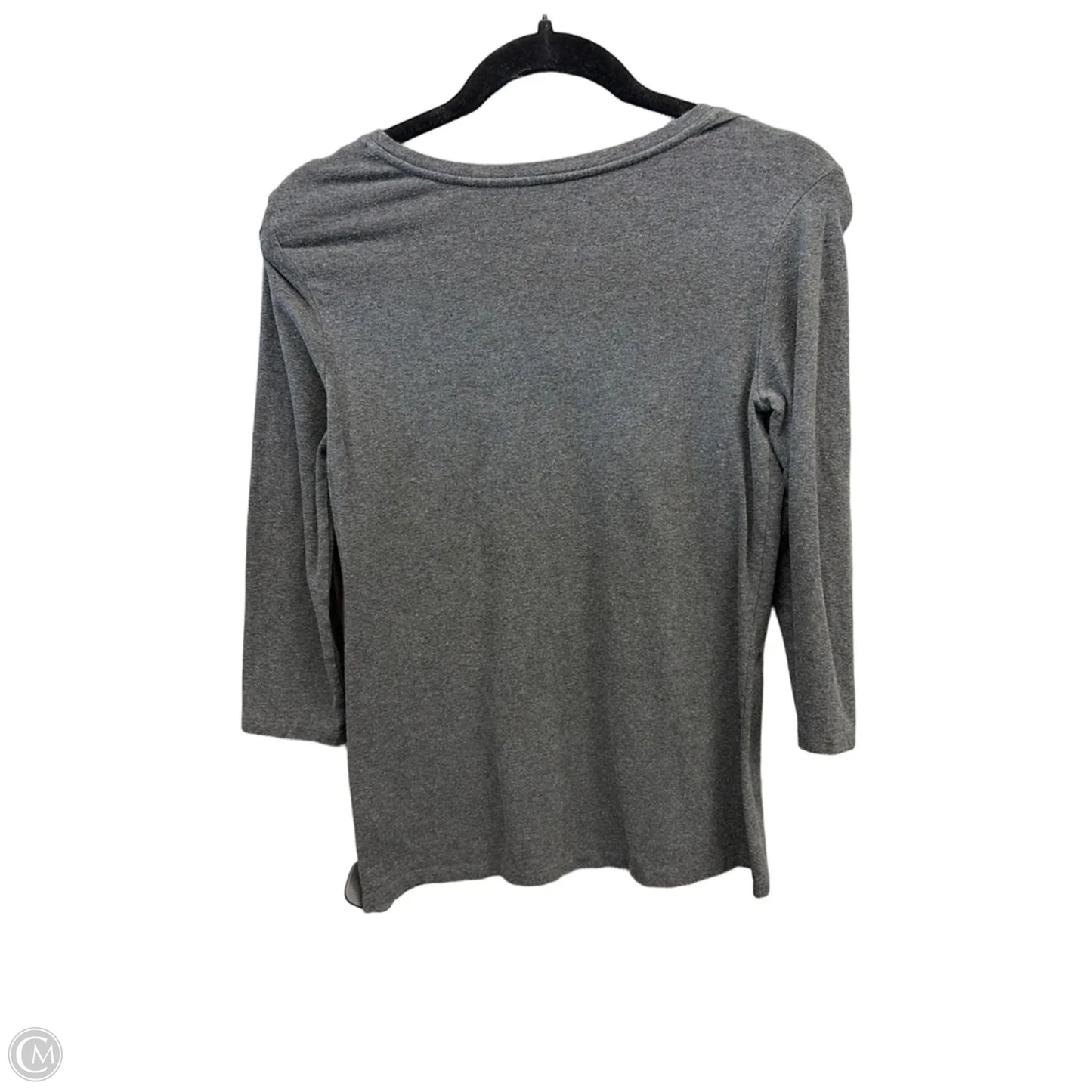 Top Long Sleeve By Amazon Essentials In Grey, Size: Sp