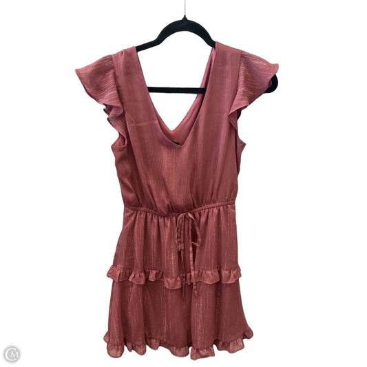 Dress Casual Midi By By & By In Red, Size: S