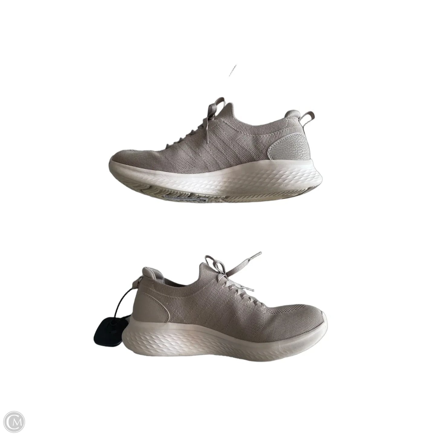 Shoes Athletic By Skechers In Beige, Size: 7.5