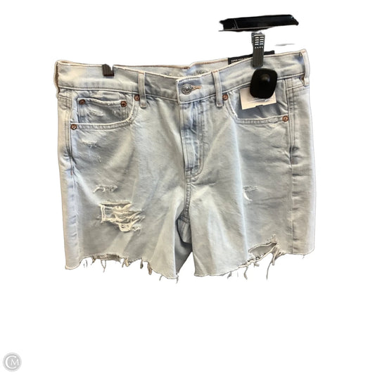 Shorts By American Eagle In Blue Denim, Size: 8