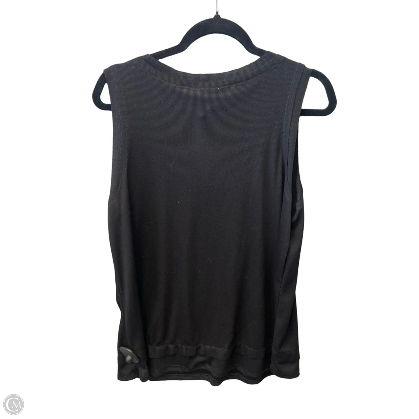 Top Sleeveless By Andree By Unit In Black, Size: M