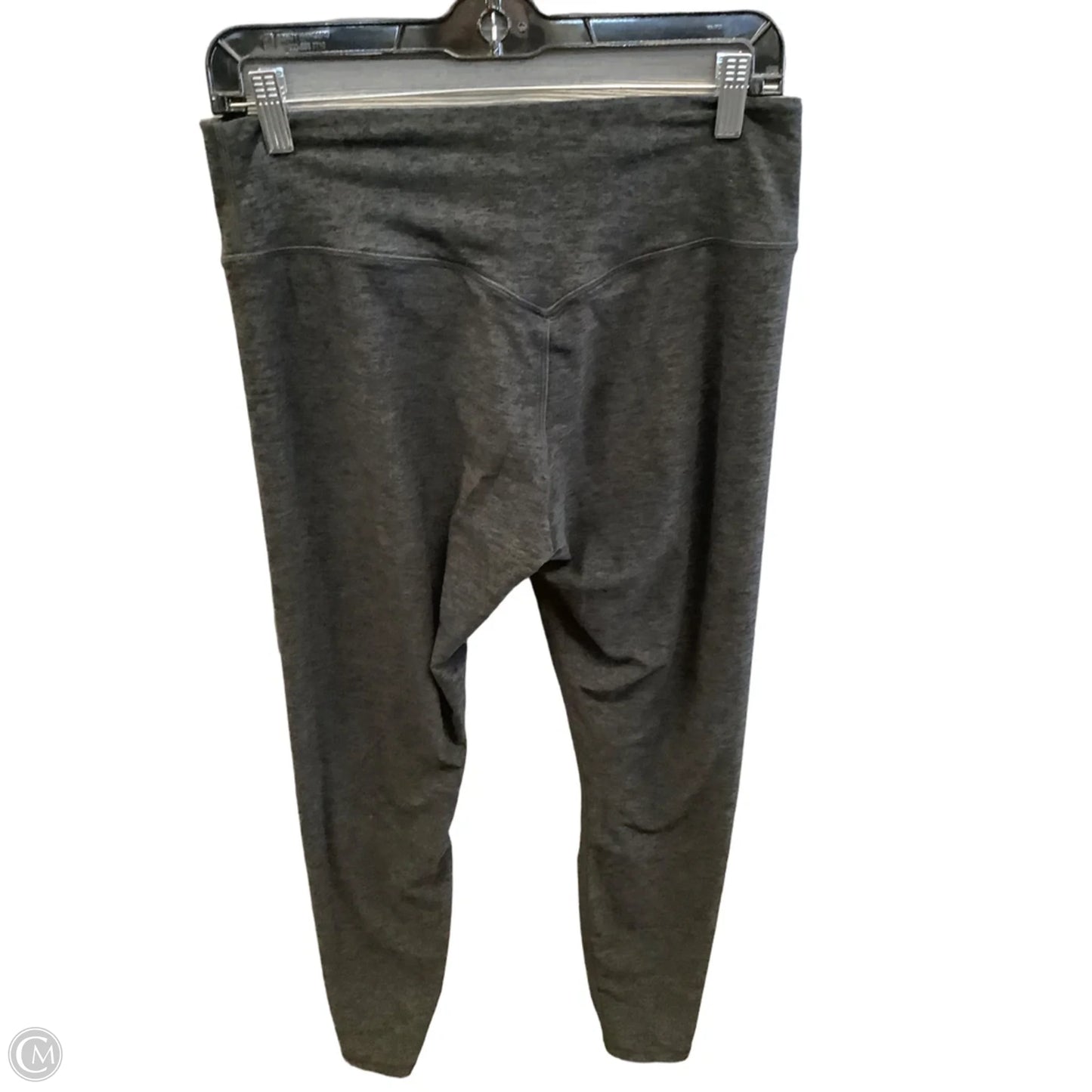 Athletic Leggings By Fabletics In Grey, Size: L