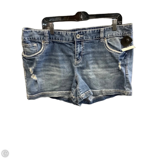 Shorts By Maurices In Blue Denim, Size: 20