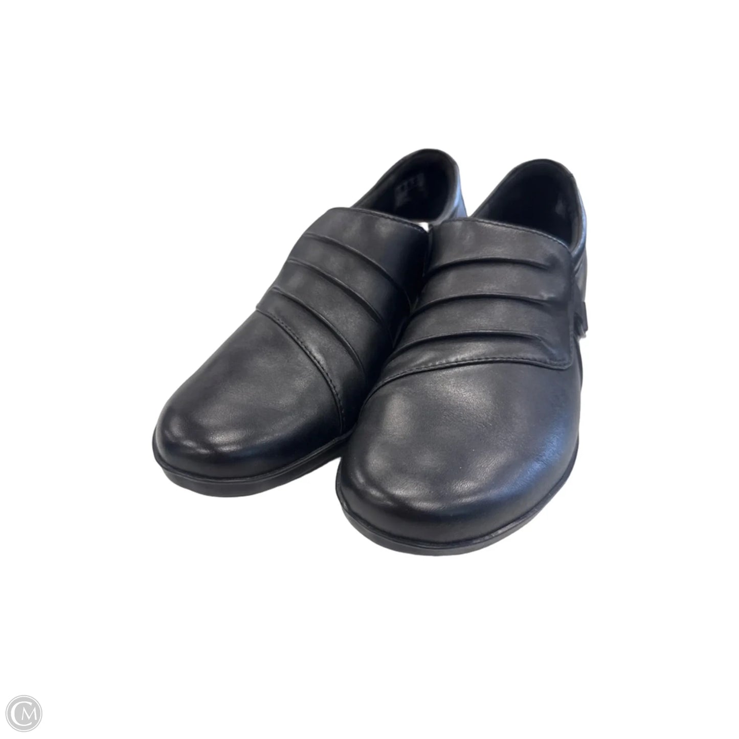 Shoes Flats By Clarks In Black, Size: 7.5