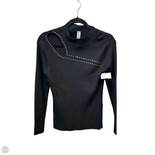 Top Long Sleeve By Clothes Mentor In Black, Size: L