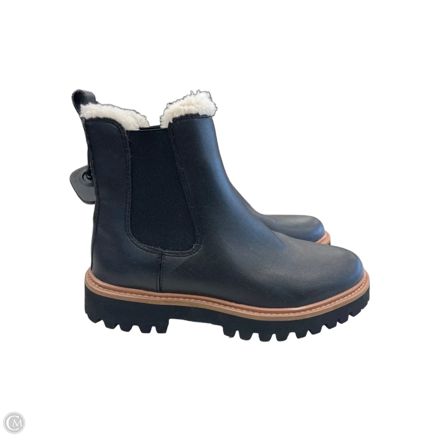 Boots Ankle Flats By J. Crew In Black, Size: 7