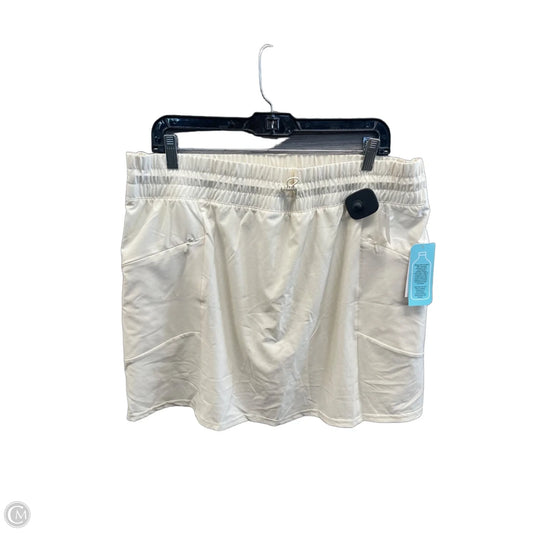 Athletic Shorts By Mta Sport In Beige, Size: Xl