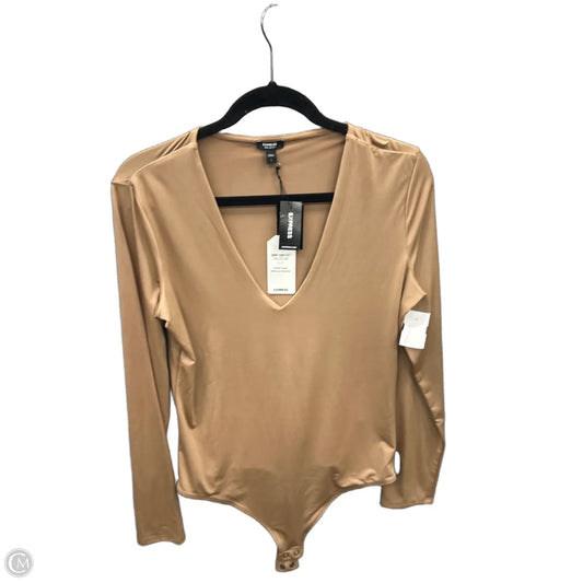 Bodysuit By Express In Brown, Size: L