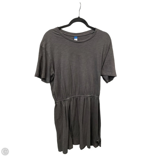 Dress Casual Midi By Old Navy In Grey, Size: L
