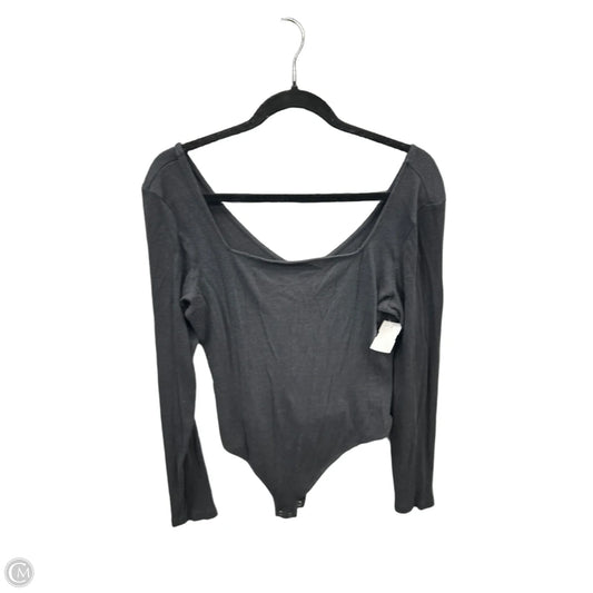 Bodysuit By American Eagle In Grey, Size: L