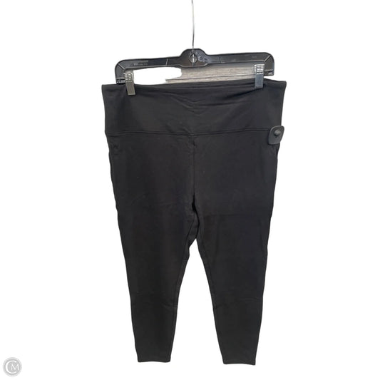 Pants Leggings By Clothes Mentor In Black, Size: 14