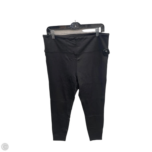 Pants Leggings By Clothes Mentor In Black, Size: 14