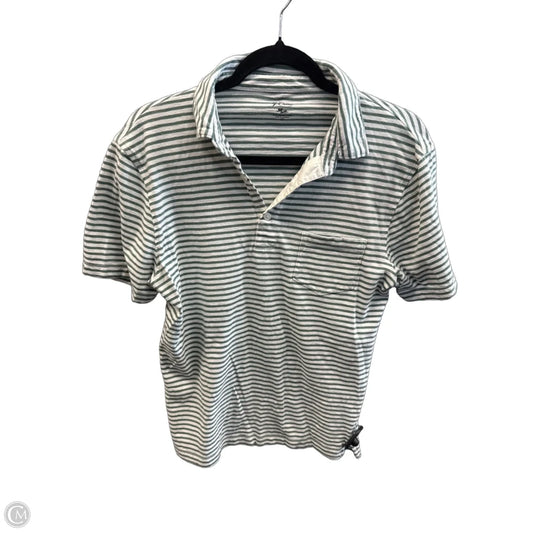 Top Short Sleeve By J. Crew In Striped Pattern, Size: S