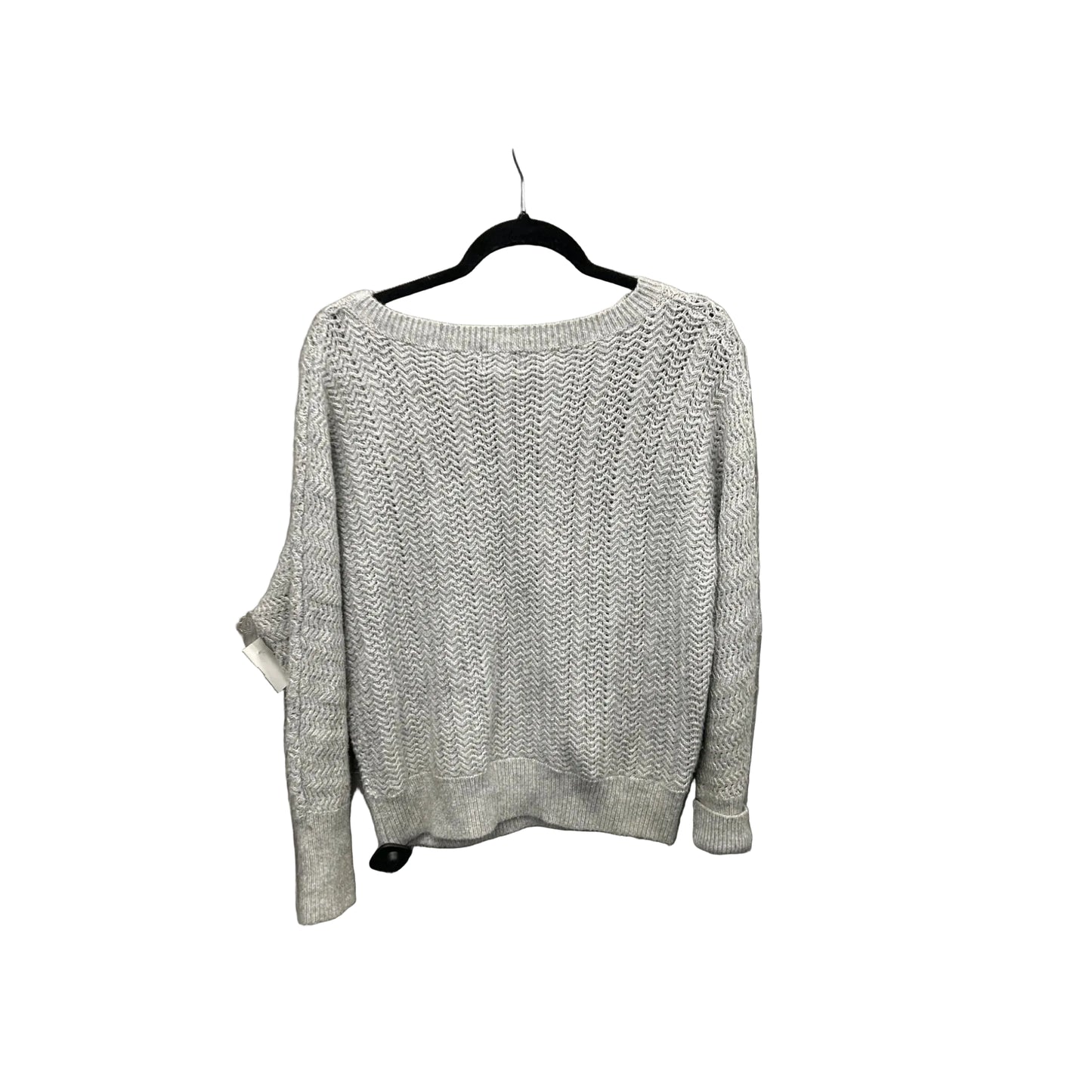 Sweater By Nicole Miller In Grey, Size: M