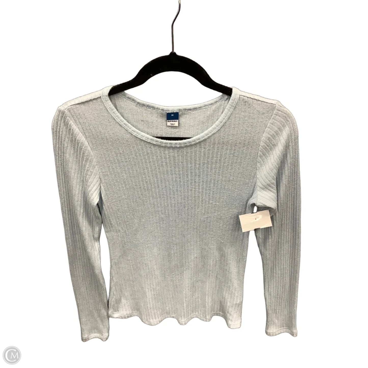 Top Long Sleeve By Old Navy In Blue, Size: M