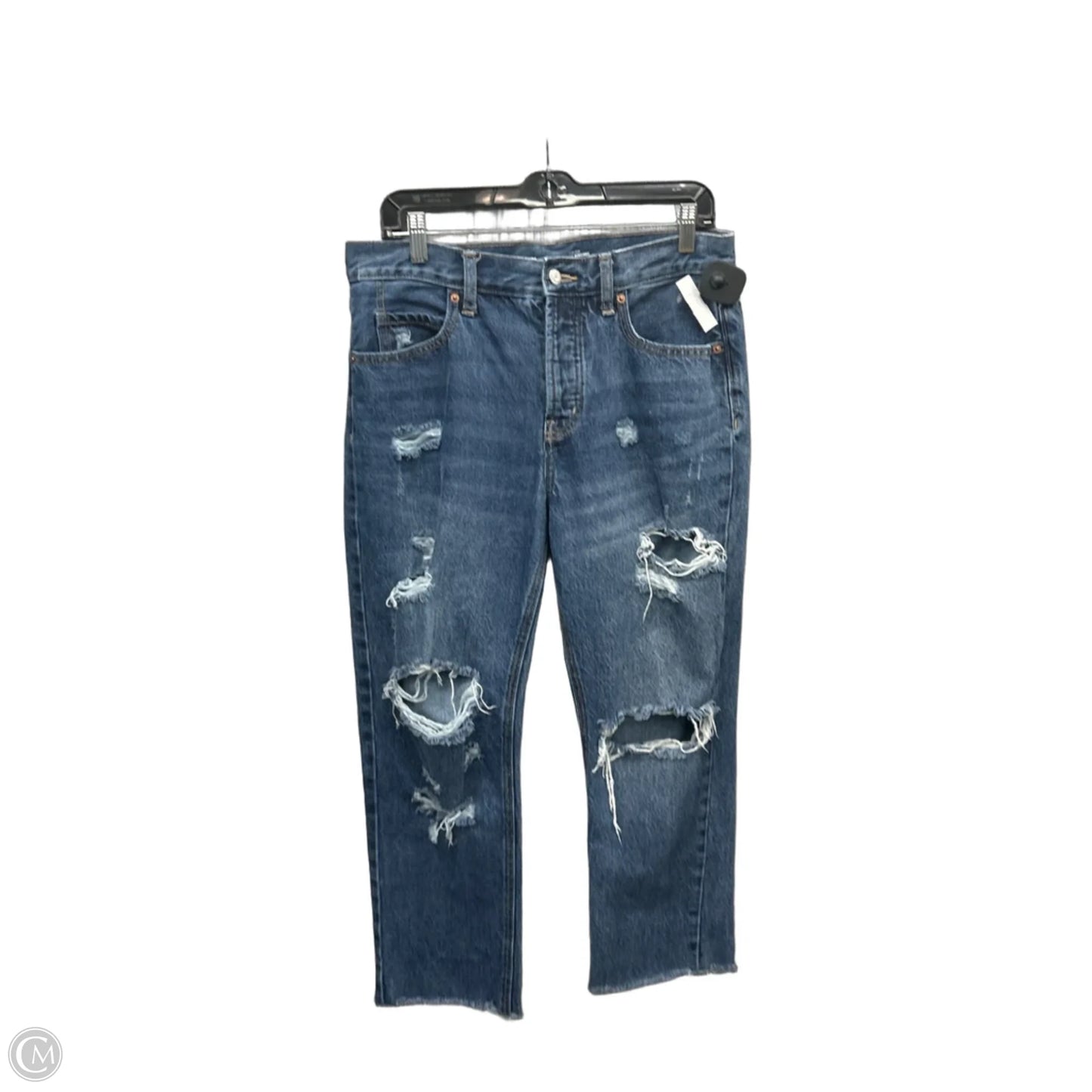 Jeans Straight By Old Navy In Blue Denim, Size: 6