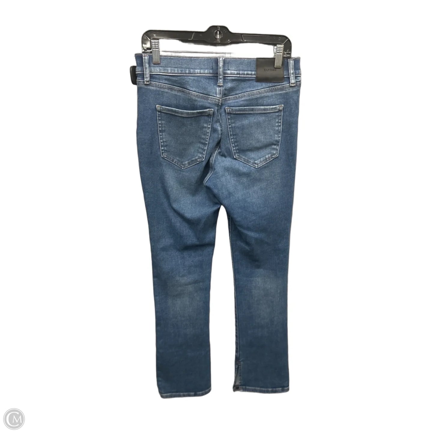 Jeans Skinny By Express In Blue Denim, Size: 6