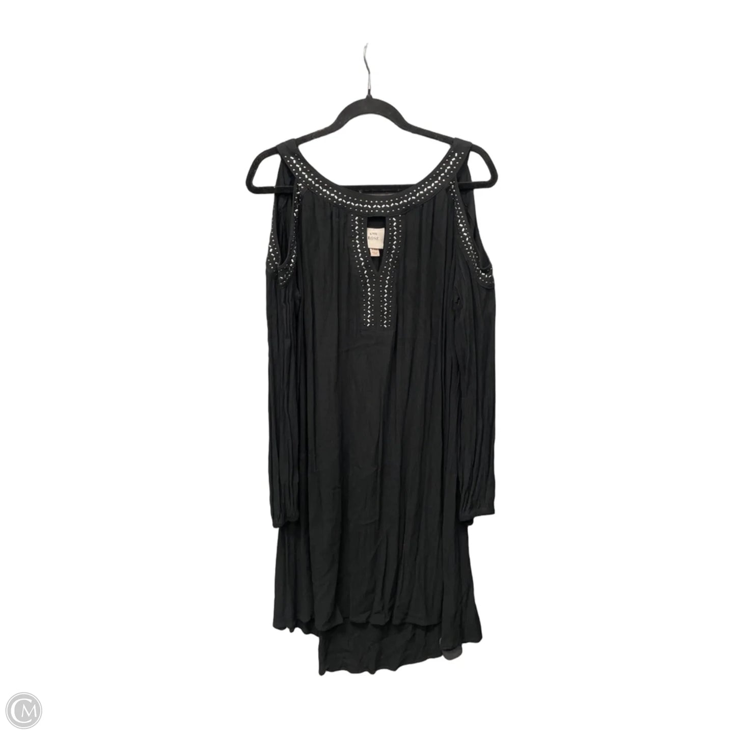 Dress Casual Midi By Knox Rose In Black, Size: Xxl