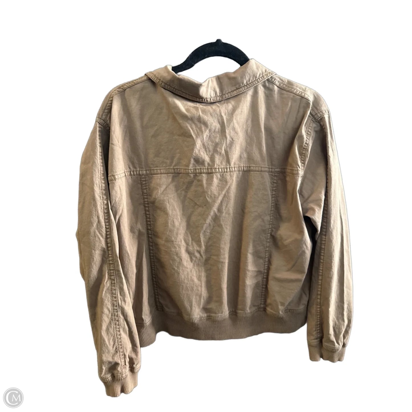Jacket Fleece By Sonoma In Brown, Size: L