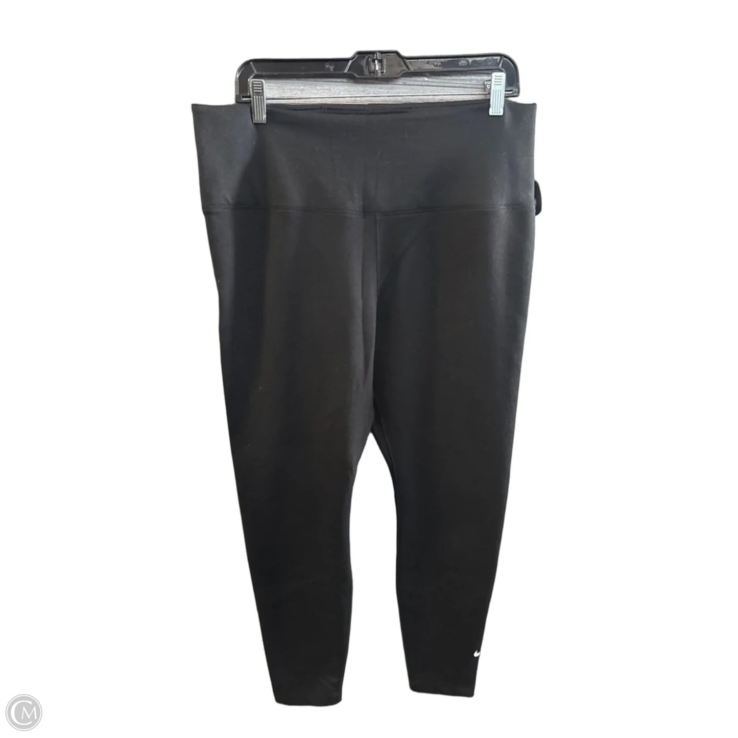 Athletic Leggings By Nike In Black, Size: Xl