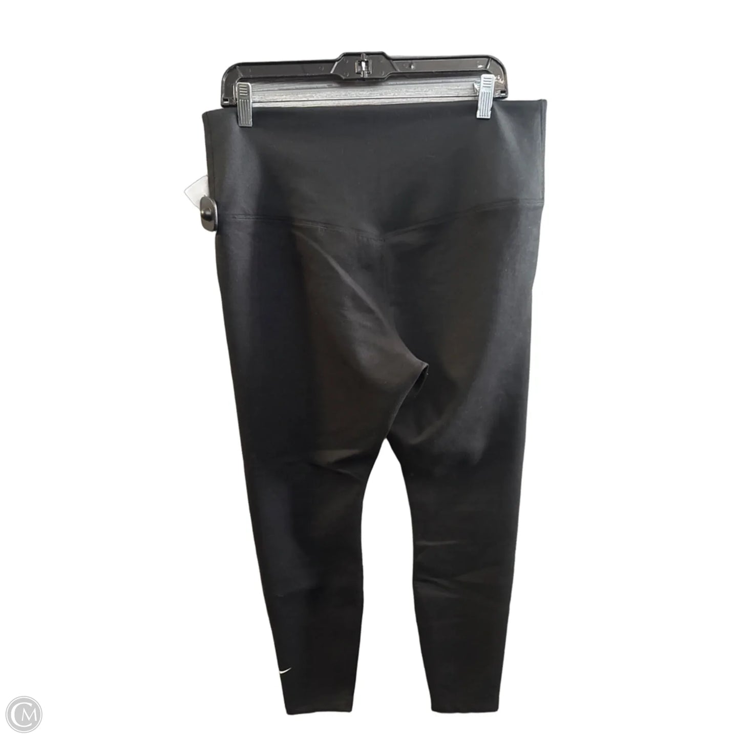 Athletic Leggings By Nike In Black, Size: Xl
