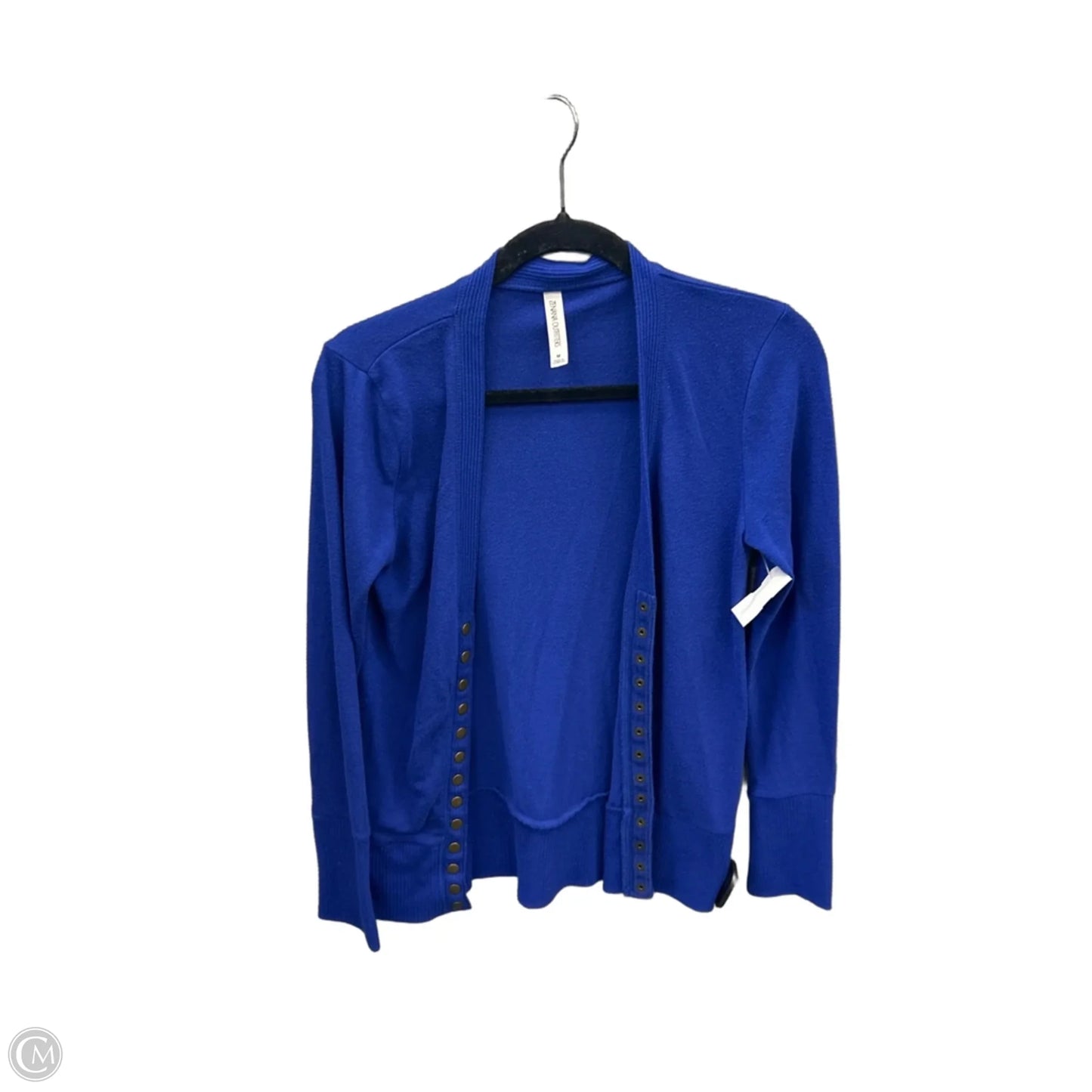 Cardigan By Zenana Outfitters In Blue, Size: M