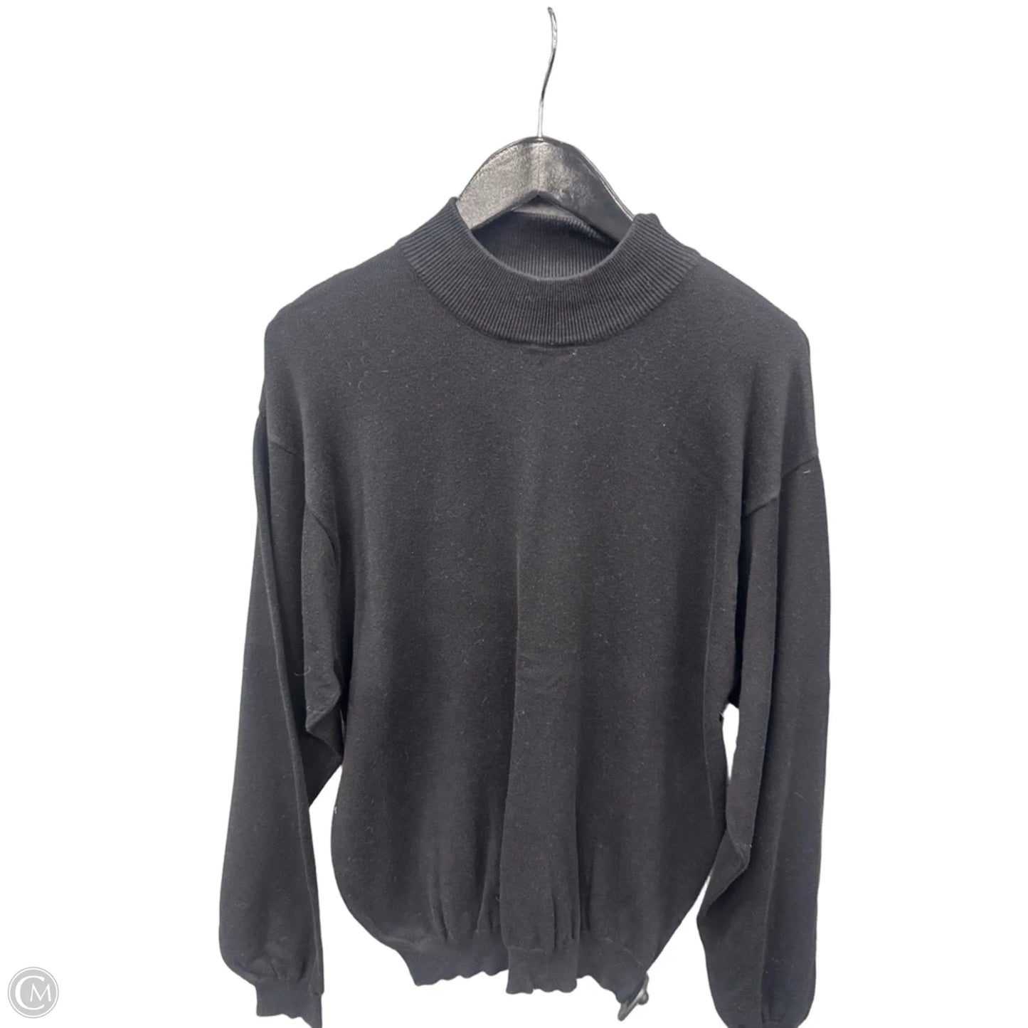 Sweater By Croft And Barrow In Black, Size: M