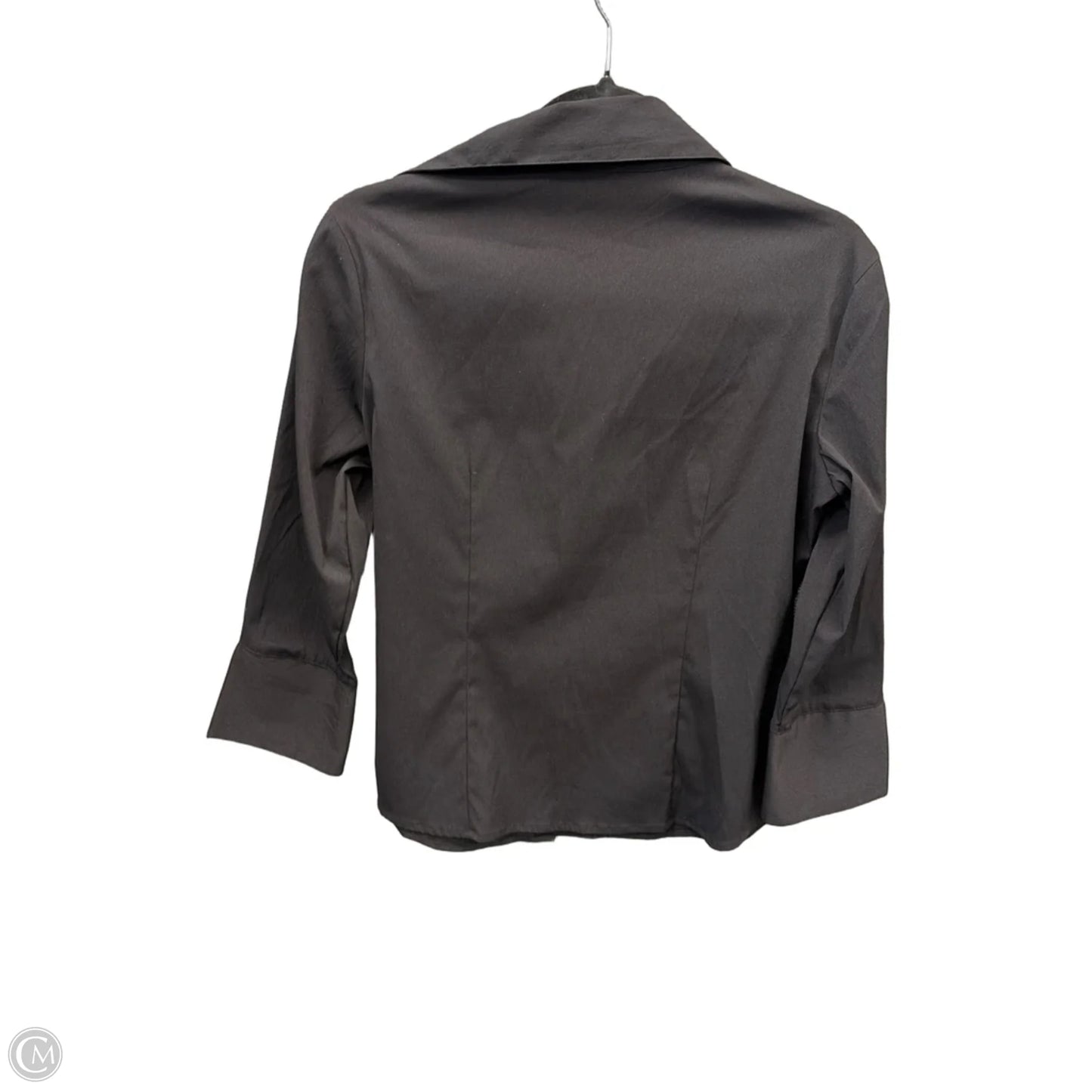 Top Long Sleeve By Bay Studio In Black, Size: M