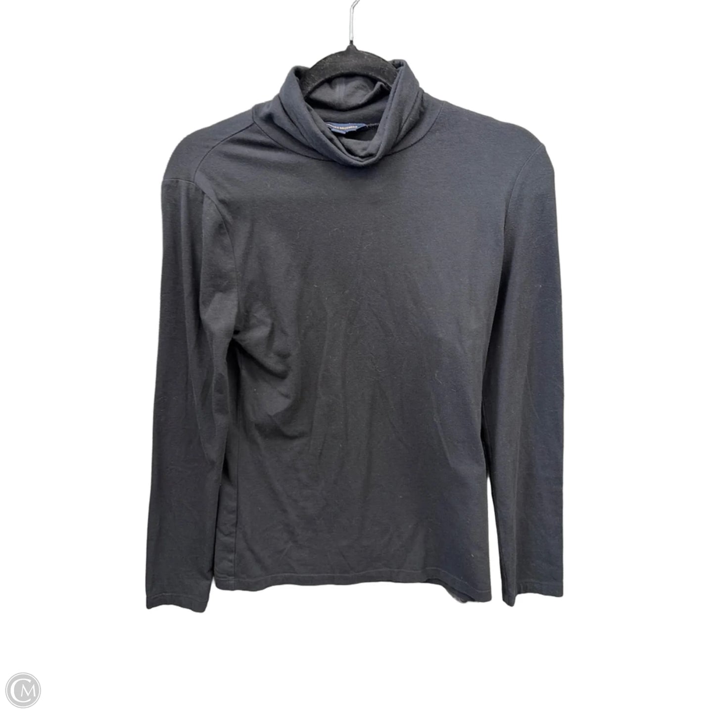 Top Long Sleeve By Brooks Brothers In Black, Size: S