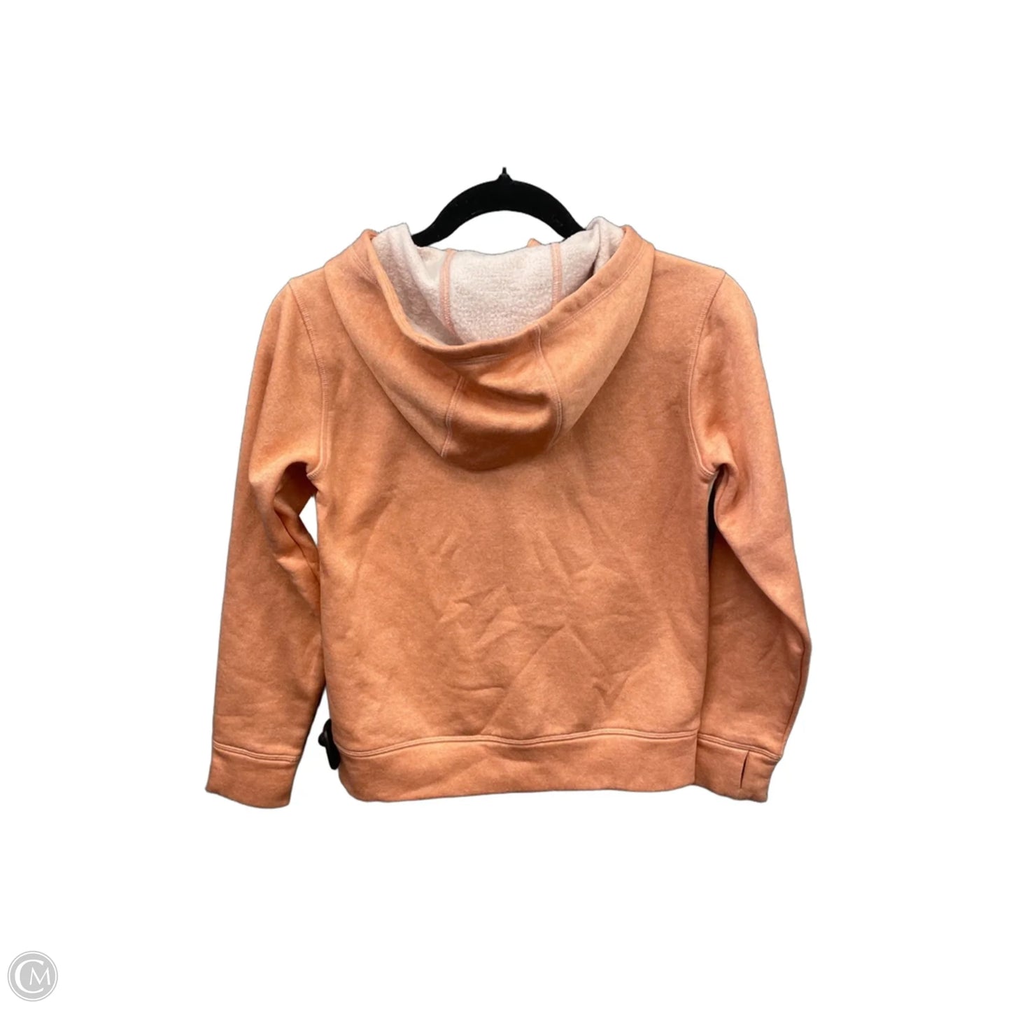 Sweatshirt Hoodie By Burton In Peach, Size: S