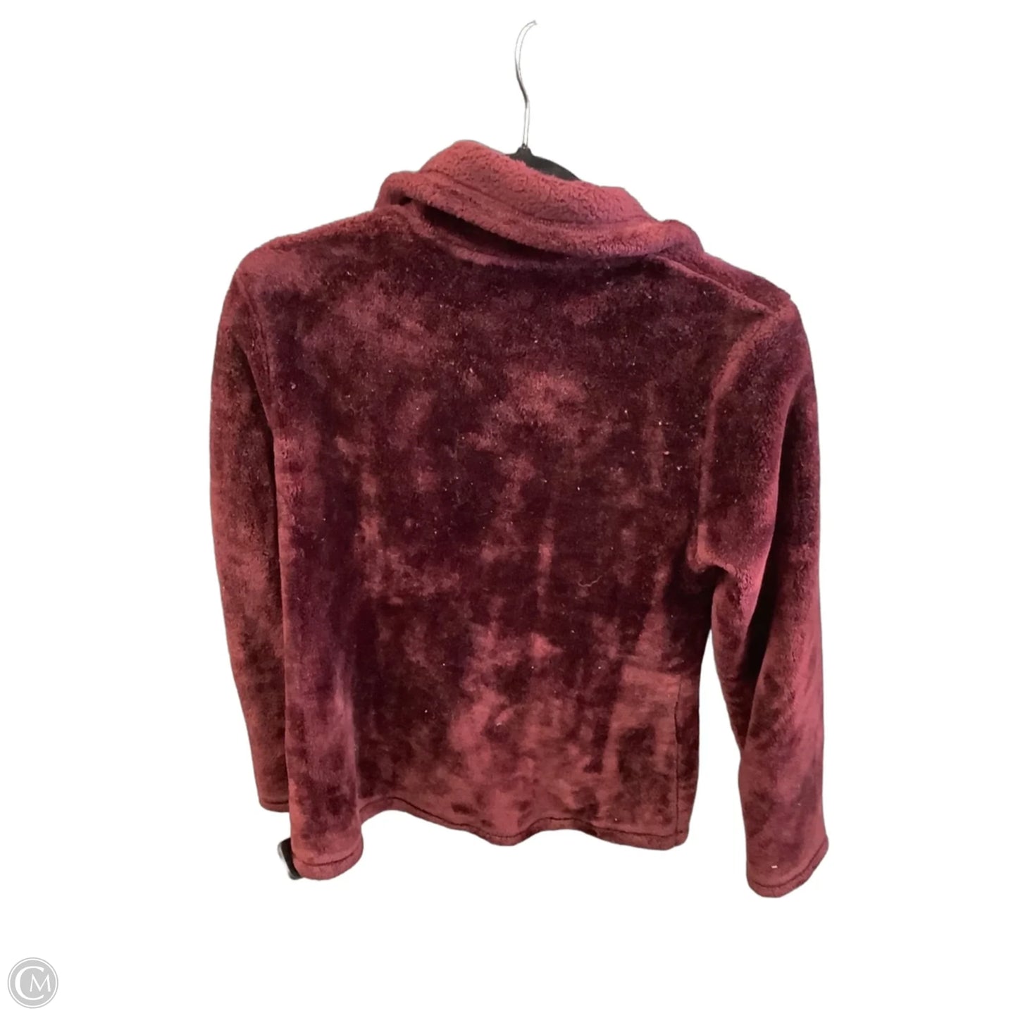 Sweatshirt Collar By 32 Degrees In Maroon, Size: M