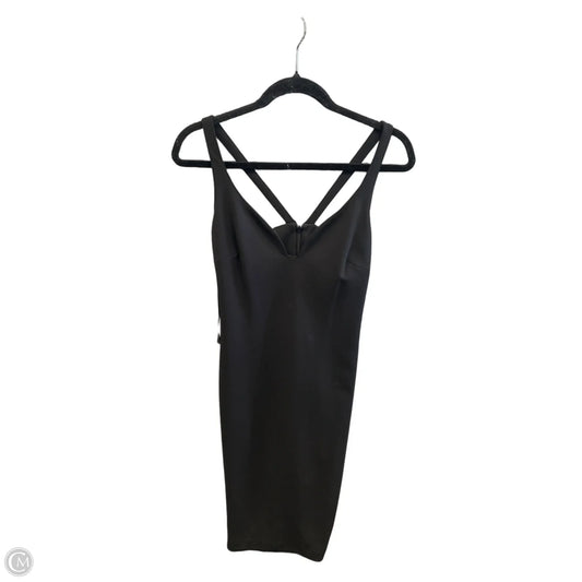 Dress Casual Midi By Calvin Klein In Black, Size: Xs