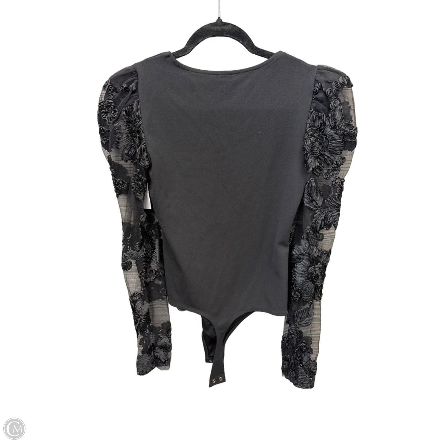 Top Long Sleeve By Express In Black, Size: S