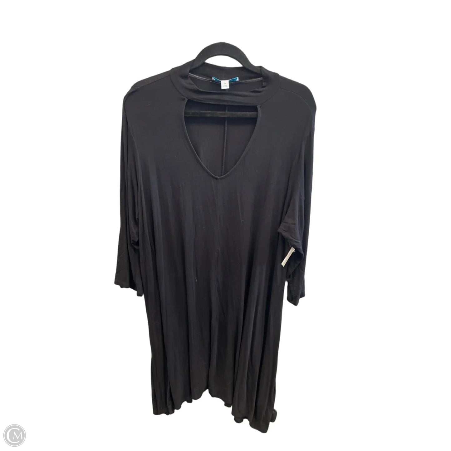 Dress Casual Midi By Boutique + In Black, Size: 2x