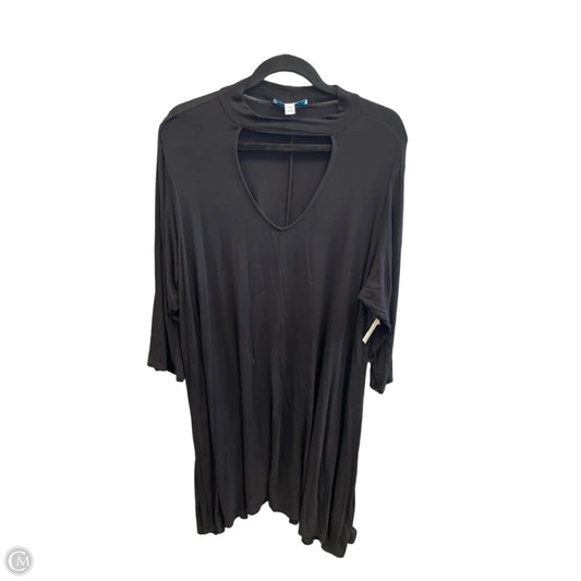 Dress Casual Midi By Boutique + In Black, Size: 2x