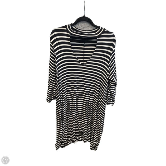 Dress Casual Midi By Boutique + In Striped Pattern, Size: 2x