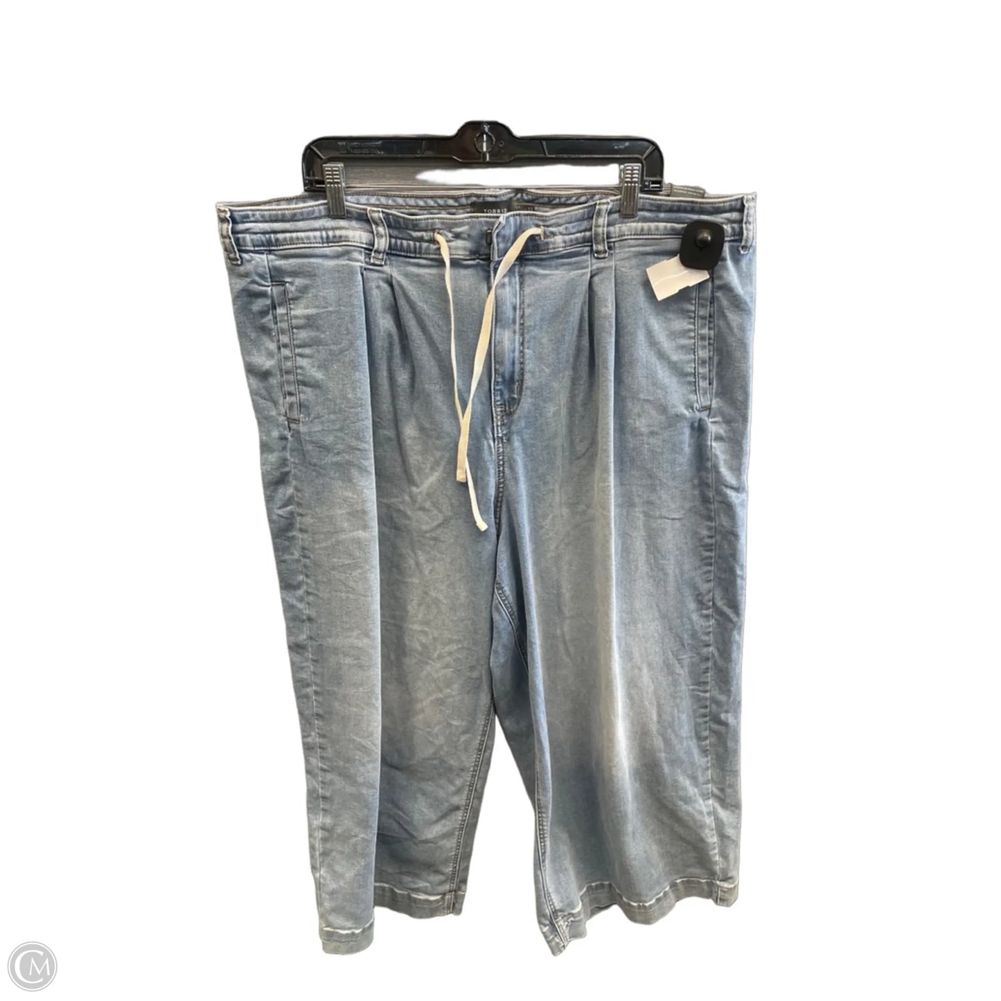 Jeans Wide Leg By Torrid In Blue Denim, Size: 20
