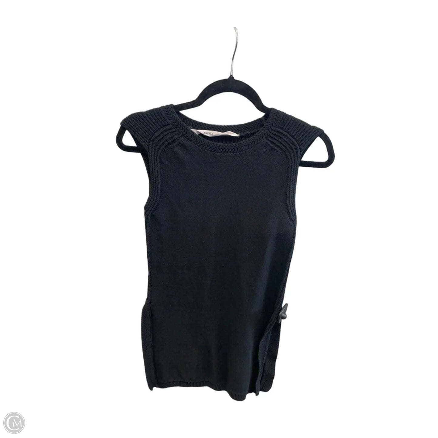Vest Sweater By Athleta In Black, Size: Xs