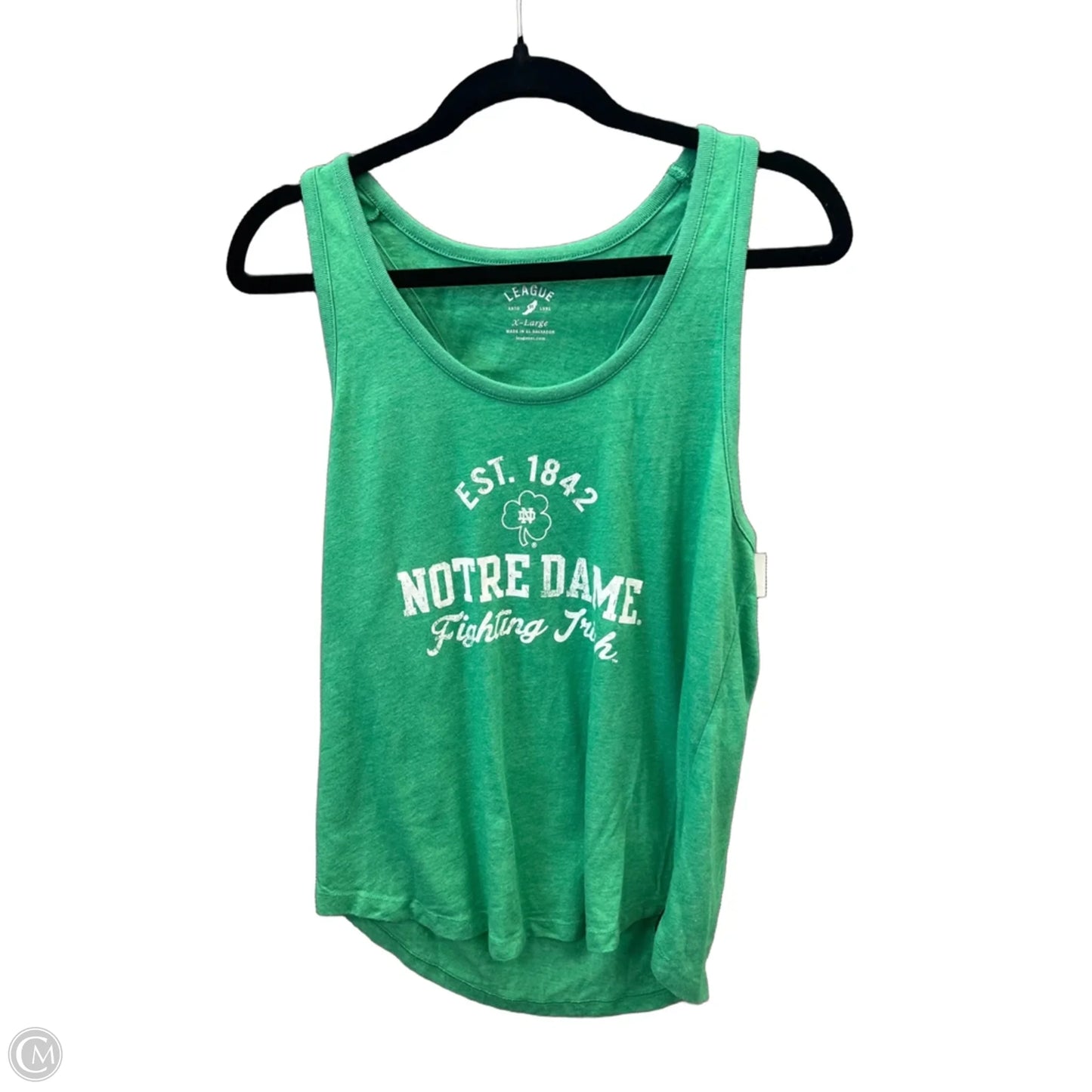 Top Sleeveless By Clothes Mentor In Green, Size: Xl