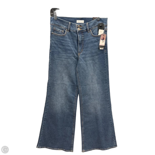 Jeans Wide Leg By Sofia By Sofia Vergara In Blue Denim, Size: 8
