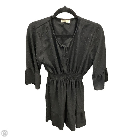 Dress Casual Midi By Clothes Mentor In Black, Size: L