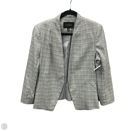 Blazer By Banana Republic In Grey, Size: M