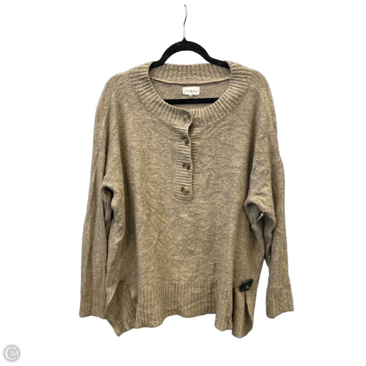 Sweater By Lou And Grey In Brown, Size: L